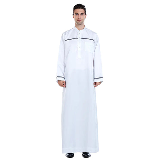Men’s Arab Thobe | Traditional Islamic Robe (S–XXXL)