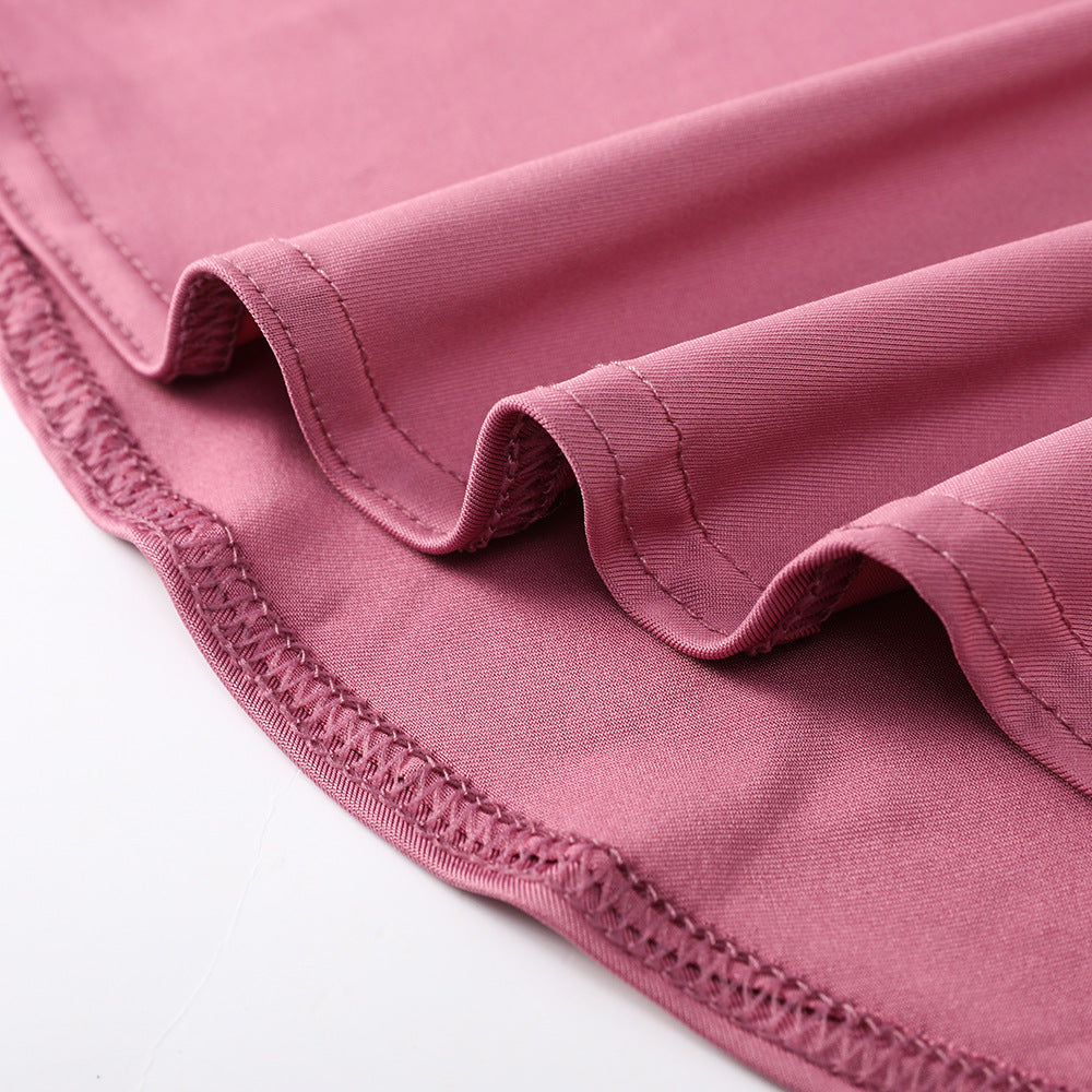 Instant Hijab with Pearl Butterfly Detail – Soft Stretch One-Piece Hijab