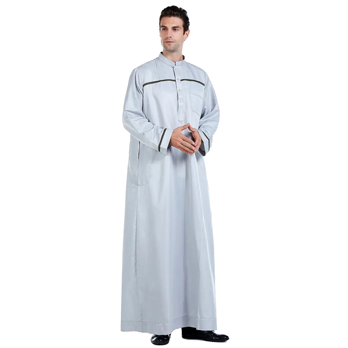Men’s Arab Thobe | Traditional Islamic Robe (S–XXXL)